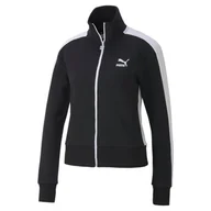 Bluzy sportowe damskie - Puma Bluza Classics T7 59765101 - miniaturka - grafika 1