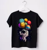 Koszulki dla chłopców - koszulka z astronautą dla chłopca DD16 - miniaturka - grafika 1