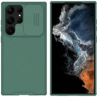 Etui i futerały do telefonów - Nillkin Etui z ochroną aparatu CamShield Pro do Galaxy S23 Ultra, zielone - miniaturka - grafika 1