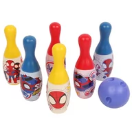 Zabawki i gry sportowe - Spider-Man Marvel Zestaw do gry w kręgle dla dzieci 3+ - miniaturka - grafika 1