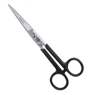 Nożyczki fryzjerskie - Poniks PONIKS nożyczki plastikowe rączki 5,5" cala - miniaturka - grafika 1