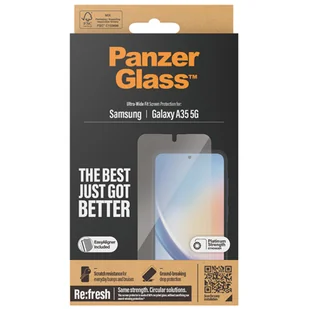PanzerGlass Ultra-Wide Fit Sam A35 5G A356 Screen Protection Easy Aligner Included 7357 - Szkła hartowane na telefon - miniaturka - grafika 2