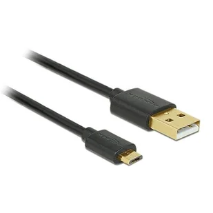 Delock 83680 zestaw kabli Micro USB 2.0 AM-MBM5P 0.3M 0.6M 0.9M Czarny 83680 - Kable komputerowe i do monitorów - miniaturka - grafika 1