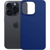 Etui i futerały do telefonów - Etui 3MK Silicone Guardx MagCase do Apple iPhone 16 Pro Max Niebieski - miniaturka - grafika 1
