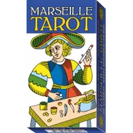 Wróżbiarstwo i radiestezja - LO SCARABEO MARSEILLE Tarot BLU - karty tarota 03292078 - miniaturka - grafika 1