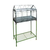 Szklarnie ogrodowe - Esschert Design Szklarnia na stelażu vintage 114,5 cm - miniaturka - grafika 1