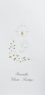 MAK Karnet Chrzest DL C14 - Świeca - Religia i religioznawstwo - miniaturka - grafika 1