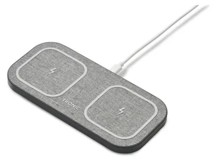 TRONIC Ładowarka indukcyjna Qi, podwójna (Biały) - Ładowarki do telefonów - miniaturka - grafika 1