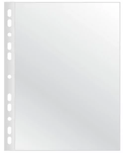 Q-Connect Koszulki na dokumenty , PP, A4, krystal, 100szt. KF14843 - Koszulki na dokumenty - miniaturka - grafika 3