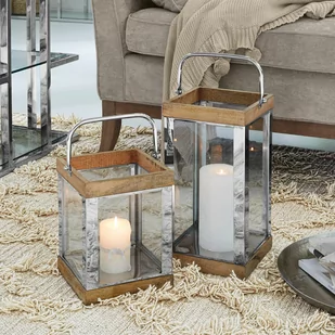 Lampion, zestaw 2 szt. Harpers - Pozostałe ozdoby ogrodowe - miniaturka - grafika 1