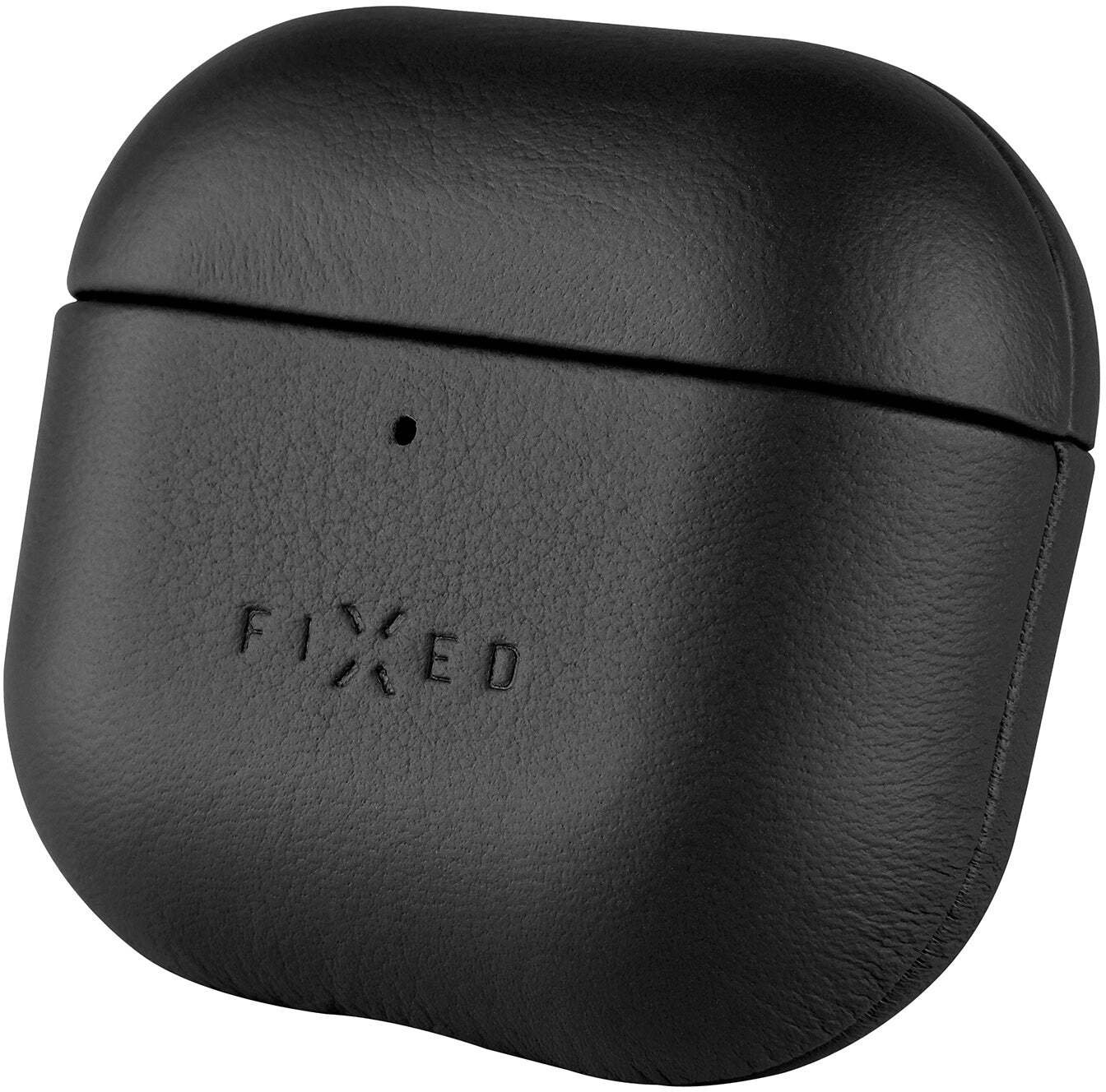 Fixed Skórzane etui PodsLeather na Apple AirPods 4 czarne