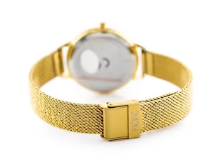 Zegarek ZEGAREK DAMSKI PACIFIC X6167 siatka - gold - komplet prezentowy (zy733a) - Zegarki damskie - miniaturka - grafika 5