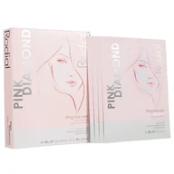 Maseczki do twarzy - Rodial Pink Diamond Lifting Face Mask 4x20g Maseczki w płachcie 80 ct - miniaturka - grafika 1