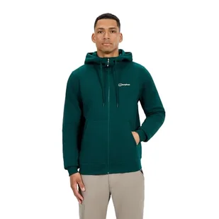 Berghaus Męska kurtka polarowa z logo na całej długości, Off Peak, L - Kurtki męskie - miniaturka - grafika 1