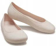 Baleriny - CROCS BALERINKI BALERINY WSUWANE LEKKIE WYGODNE BALETKI 34,5 W5 - miniaturka - grafika 1