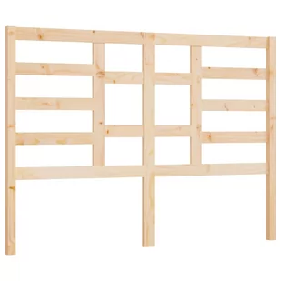 Lumarko Wezgłowie łóżka, 141x4x104 cm , lite drewno sosnowe - Inne meble do sypialni - miniaturka - grafika 3