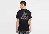 Koszulki męskie - Nike Kyrie Dri-Fit Tee Logo 2 Black - miniaturka - grafika 1