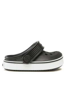 Crocs Klapki Crocs Crocband Clean Clog T 208479 Czarny - Buty dla chłopców - miniaturka - grafika 1
