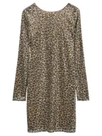 Sukienki - Vero Moda Sukienka codzienna Hanya 10337842 Beżowy Regular Fit - miniaturka - grafika 1