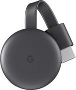 Odtwarzacze MP3 - Chromecast 3 US + adapter PL (GA00439-US) - miniaturka - grafika 1