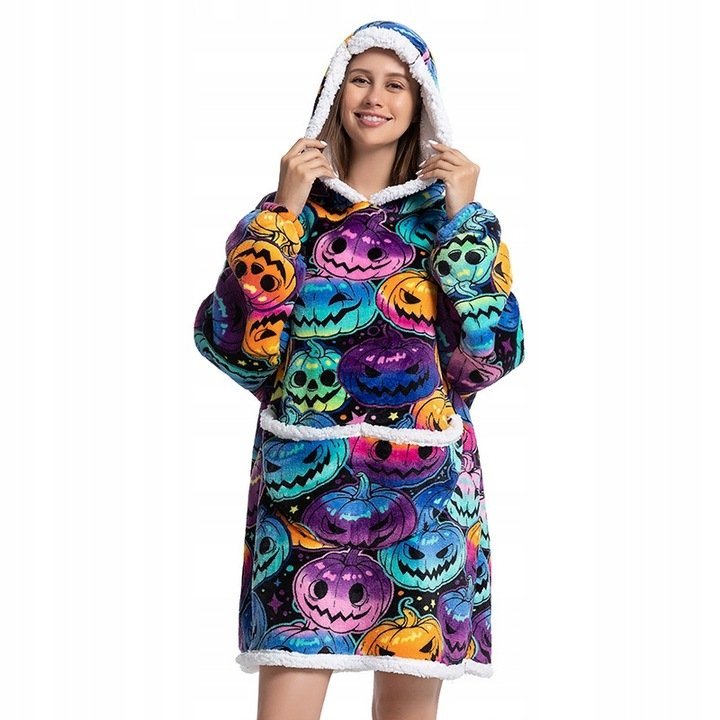 Bluza HALLOWEEN DYNIA KOCOBLUZA z kapturem rozmiar uniwersalny