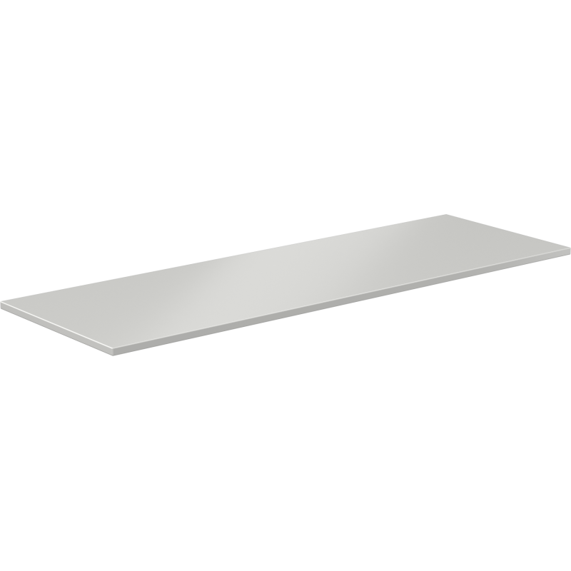 Mexen Uni blat naszafkowy 160 cm, szary mat - 91AXX-1604-464-18-62
