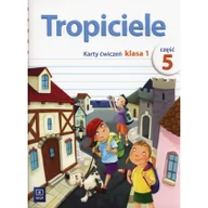 Edukacja przedszkolna - WSiP Agnieszka Banasiak, Jolanta Dymarska, Marzena Kołaczyńska, Beata Nadarzyńska, Agnieszka Burdzińska Tropiciele. Klasa 1. Karty ćwiczeń. Część 5 - miniaturka - grafika 1