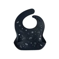 Śliniaki i fartuszki - Loulou Lollipop Śliniak silikonowy Space - miniaturka - grafika 1