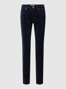 Jeansy o kroju slim fit z 5 kieszeniami - Spodnie damskie - miniaturka - grafika 1