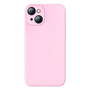 Baseus Liquid Gel Case silikonowe etui pokrowiec do iPhone 13 różowy (ARYT000904) - Etui i futerały do telefonów - miniaturka - grafika 17