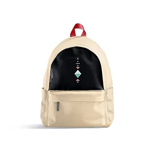 Bonamaison Unisex TRGCBP103038-R plecak, wielokolorowy, 43 x 30 cm - Plecaki - miniaturka - grafika 1