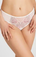 Majtki damskie - Figi damskie brazyliany kremowy Love Game K845, Kolor kremowy-wzór, Rozmiar 2XL, Gorsenia - Primodo.com - miniaturka - grafika 1