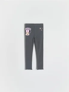 Reserved - Legginsy Minnie Mouse - ciemnoszary - Spodnie i spodenki dla dziewczynek - miniaturka - grafika 1