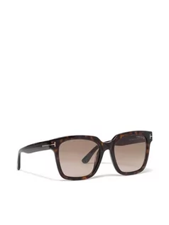 Okulary przeciwsłoneczne - Tom Ford Okulary przeciwsłoneczne Selby FT0952 5552F Brązowy - grafika 1