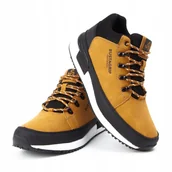 Sneakersy damskie - Buty Zimowe Bustagrip Cruiser sneakersy żółte 4 - miniaturka - grafika 1