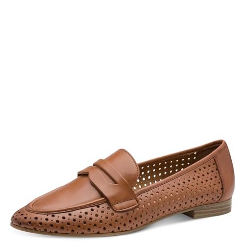 Marco Tozzi Damskie kapcie 2-24500-46, koniak, 39 EU