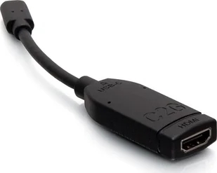 C2G USB C to HDMI Adapter - USB C to HDMI Dongle - 4K 60Hz - M/M – Videoadapter - Złącza, przejściówki, adaptery - miniaturka - grafika 1