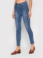 Spodnie damskie - Trussardi Jeansy 56J00150 Niebieski Skinny Fit - miniaturka - grafika 1