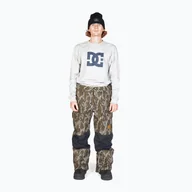 Spodnie narciarskie - Spodnie snowboardowe męskie DC Code zielone ADYTP03026-XGGG - miniaturka - grafika 1