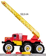 Samochody i pojazdy dla dzieci - Duży Wóz strażacki z drabiną, 53 cm - miniaturka - grafika 1