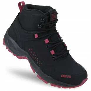 Buty trekkingowe damskie niskie Big Star MM274562 40 Czarne (5900714684235) - Buty trekkingowe damskie - miniaturka - grafika 1