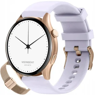 Gravity GT11-7 RGD/RGD/PR Fioletowy, Złoty - Smartwatch - miniaturka - grafika 1
