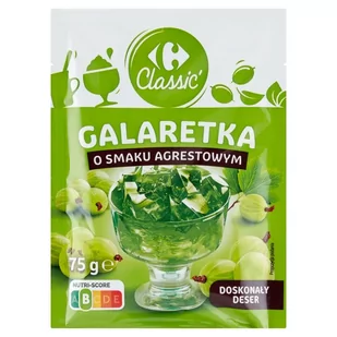 Carrefour Classic Galaretka o smaku agrestowym 75 g - Dodatki do ciast w proszku - miniaturka - grafika 1
