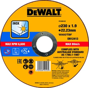 DEWALT DT43909-QZ, Ostrze, tarcza 5035048545539 - Tarcze do pił - miniaturka - grafika 2