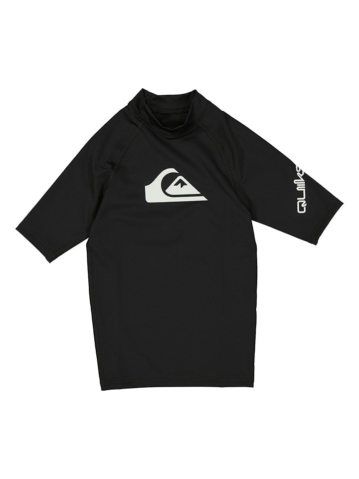 Quiksilver Koszulka kąpielowa w kolorze czarnym