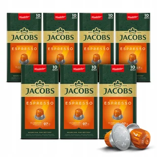 Kapsułki Jacobs do Nespresso(r)* Espresso 7, 7x 10 szt. - Kawa w kapsułkach i saszetkach - miniaturka - grafika 1