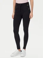 Spodnie damskie - U.S. Polo Assn. Spodnie materiałowe WUP1213 Czarny Slim Fit - miniaturka - grafika 1