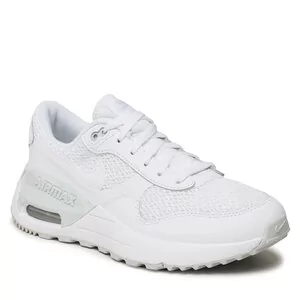 Buty dla dziewczynek - Buty Nike Air Max Systm (GS) DQ0284 102 White/White/Pure Platinum - grafika 1