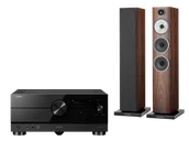 Kino domowe - Yamaha RX-A4A (czarny) + 704 S3 (mokka) - miniaturka - grafika 1