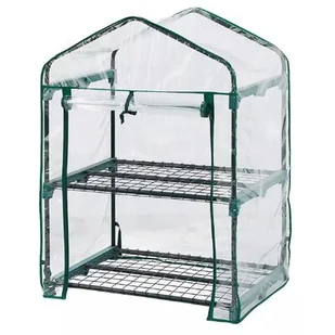 Szklarnia balkonowa ogrodowa tunel 69x49x95cm folia PVC metalowa konstrukcja NEO 15-900 - Szklarnie ogrodowe - miniaturka - grafika 1